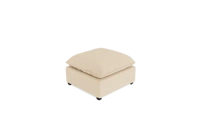 Albany Park Kova Pillow Cushion Ottoman In Neutral