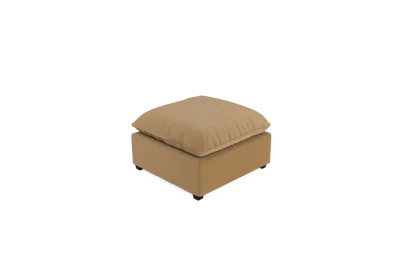 Albany Park Kova Pillow Cushion Ottoman In Brown