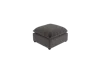Albany Park Kova Pillow Cushion Ottoman In Gray