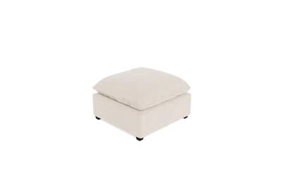 Albany Park Kova Pillow Cushion Ottoman In Neutral