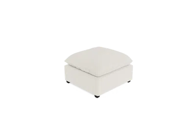 Albany Park Kova Pillow Cushion Ottoman In Neutral
