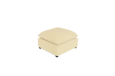 Albany Park Kova Pillow Cushion Ottoman In Neutral