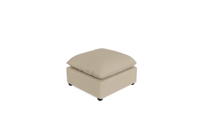 Albany Park Kova Pillow Cushion Ottoman In Neutral