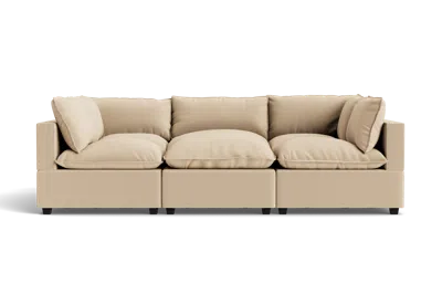 Albany Park Kova Pillow Cushion Pit In Neutral