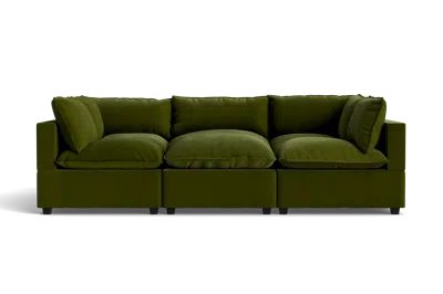 Albany Park Kova Pillow Cushion Pit In Green