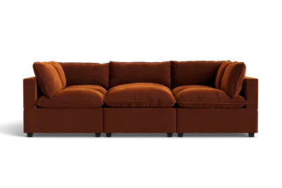 Albany Park Kova Pillow Cushion Pit In Brown