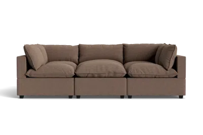 Albany Park Kova Pillow Cushion Pit In Brown