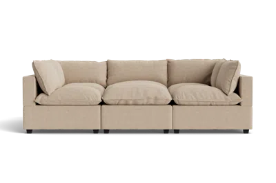 Albany Park Kova Pillow Cushion Pit In Neutral