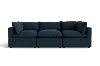 Albany Park Kova Pillow Cushion Pit In Blue