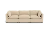 Albany Park Kova Pillow Cushion Sofa 122" In Neutral