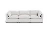 Albany Park Kova Pillow Cushion Sofa 122" In Gray
