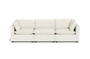 Albany Park Kova Pillow Cushion Sofa 122" In White