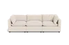 Albany Park Kova Pillow Cushion Sofa 122" In Neutral