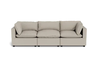 Albany Park Kova Pillow Cushion Sofa 122" In Neutral