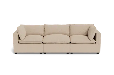 Albany Park Kova Pillow Cushion Sofa 122" In Pink