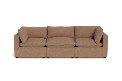 Albany Park Kova Pillow Cushion Sofa 122" In Pink