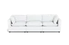 Albany Park Kova Pillow Cushion Sofa 122" In White