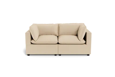 Albany Park Kova Pillow Cushion Sofa 86" In Neutral