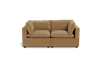 Albany Park Kova Pillow Cushion Sofa 86" In Brown