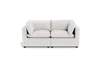 Albany Park Kova Pillow Cushion Sofa 86" In White
