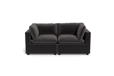 Albany Park Kova Pillow Cushion Sofa 86" In Gray