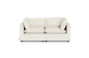 Albany Park Kova Pillow Cushion Sofa 86" In White