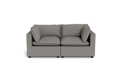 Albany Park Kova Pillow Cushion Sofa 86" In Gray