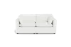 Albany Park Kova Pillow Cushion Sofa 86" In White