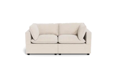 Albany Park Kova Pillow Cushion Sofa 86" In Pink