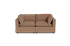 Albany Park Kova Pillow Cushion Sofa 86" In Brown