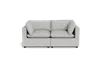 Albany Park Kova Pillow Cushion Sofa 86" In Gray