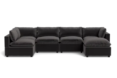 Albany Park Kova Pillow Cushion U-shape In Gray