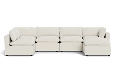 Albany Park Kova Pillow Cushion U-shape In White