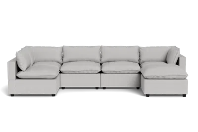 Albany Park Kova Pillow Cushion U-shape In Gray