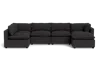 Albany Park Kova Pillow Cushion U-shape In Gray