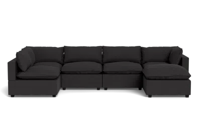 Albany Park Kova Pillow Cushion U-shape In Gray