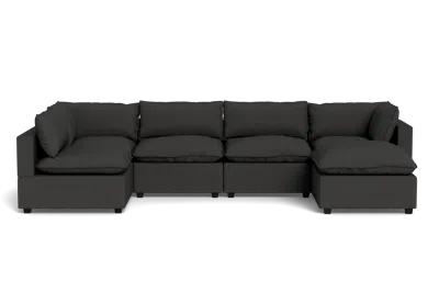 Albany Park Kova Pillow Cushion U-shape In Black