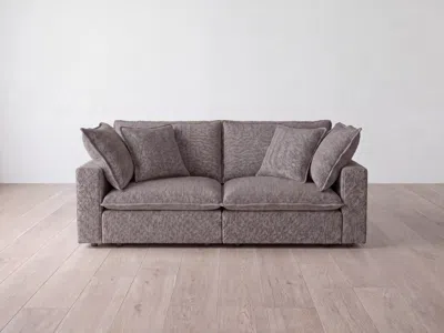Albany Park Kova Pillow Modular 2-piece Sofa In Brown