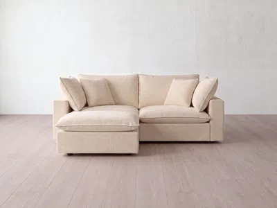 Albany Park Kova Pillow Modular 2-piece Sofa + Ottoman In Neutral