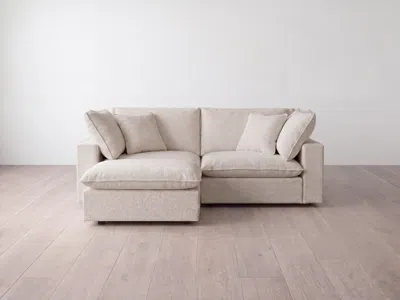 Albany Park Kova Pillow Modular 2-piece Sofa + Ottoman In Neutral