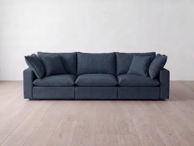 Albany Park Kova Pillow Modular 3-piece Sofa In Blue