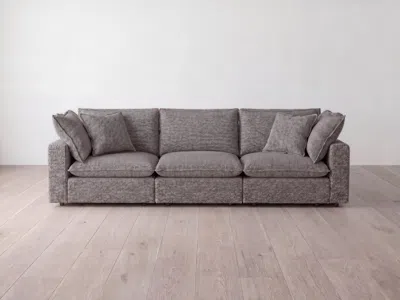 Albany Park Kova Pillow Modular 3-piece Sofa In Gray