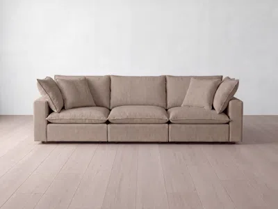 Albany Park Kova Pillow Modular 3-piece Sofa In Neutral