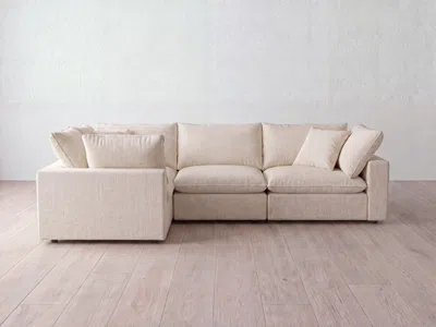Albany Park Kova Pillow Modular 4-piece L-sectional In Pink