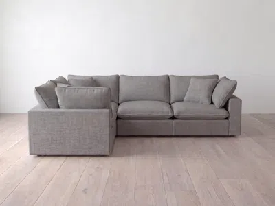 Albany Park Kova Pillow Modular 5-piece L-sectional In Gray