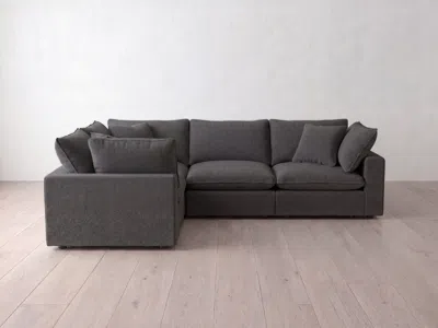 Albany Park Kova Pillow Modular 5-piece L-sectional In Gray