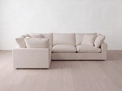 Albany Park Kova Pillow Modular 5-piece L-sectional In Neutral