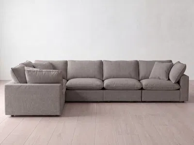 Albany Park Kova Pillow Modular 6-piece L-sectional In Gray