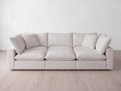 Albany Park Kova Pillow Modular 6-piece Pit Sectional In Neutral