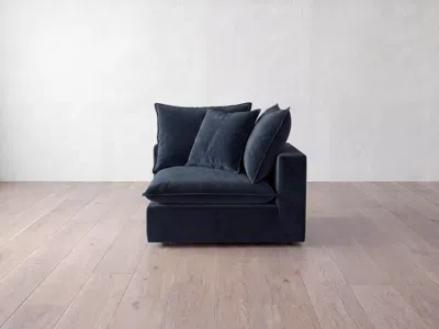 Albany Park Kova Pillow Modular Corner Chair In Blue